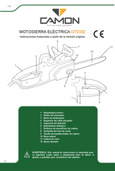 Camon GT9302 Instrucciones Traducidas A Partir De La Versión Original