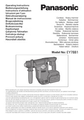 Panasonic EY7881 Manual De Instrucciones