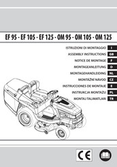 Efco EF 105 Instrucciones De Montaje