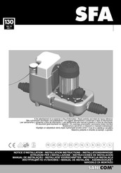 SFA SANICOM 1S Instrucciones De Instalación