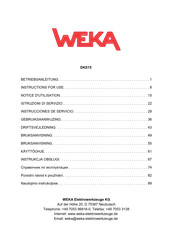 Weka DKS15 Instrucciones De Servicio