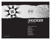 Kicker KS Tweeters KS25 Manual Del Propietário