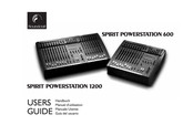 SoundCraft Spirit Powerstation 1200 Guia Del Usuario