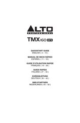 Alto Professional TMX160DFX Manual De Inicio Rápido