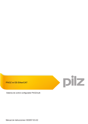 Pilz PNOZ m ES EtherCAT Manual De Instrucciones