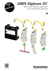 socomec DIRIS Digiware DC Manual De Instrucciones