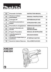 Makita AN635H Manual De Instrucciones