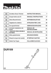 Makita DUR189 Manual De Instrucciones