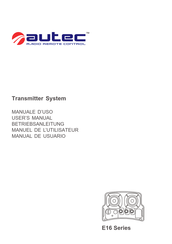 AUtec E16 Serie Manual De Usuario