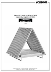 VONDOM 54325 Instrucciones De Montaje