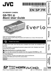 JVC GS-TD1 Guia Basica Del Usuario