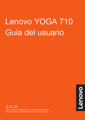 Lenovo YOGA 710 Guia Del Usuario