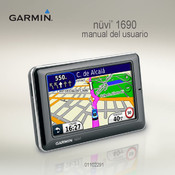 Garmin nuvi 1690 Manual Del Usuario