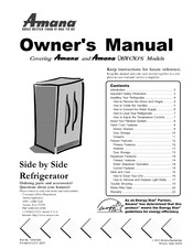 Amana Amana Manual Del Proprietário