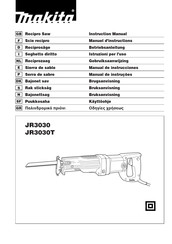 Makita JR3030T Manual De Instrucciones