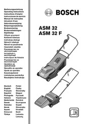 Bosch ASM 32 Instrucciones De Servicio
