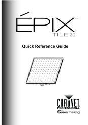 Chauvet Professional Epix Tile 2.0 Guía De Referencia Rápida