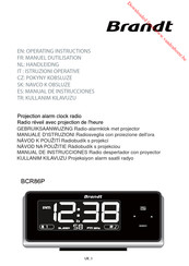 Brandt BCR86P Manual De Instrucciones