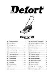 Defort DLM-1010N Instrucciones De Servicio