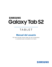 Samsung Galaxy Tab S2 Manual Del Usuario