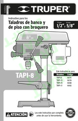 Truper TAPI-8 Manual De Instrucciones