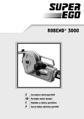 Super Ego ROBEND 3000 Manual Del Usuario