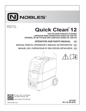 Nobles Quick Clean 12 Manual Para El Operador Y De Repuestos