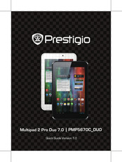 Prestigio Multipad 2 Pro Duo 7.0 Guía De Instalación Rápida