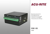 ACU-RITE CSS I/O Instrucciones De Montaje