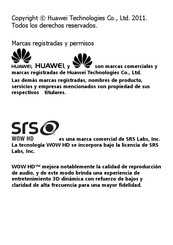 Huawei HiChat Manual De Instrucciones