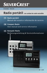 Silvercrest SR-1400 Serie Manual Del Usuario