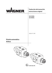 WAGNER GA 250AL Traducción Del Manual De Instrucciones Original
