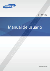 Samsung GT-P8510 Manual De Usuario