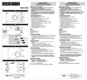 Orbis LIV-A Manual De Uso