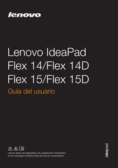 Lenovo IdeaPad Flex 15 Guia Del Usuario