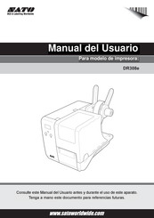 Sato DR308e Manual Del Usaurio