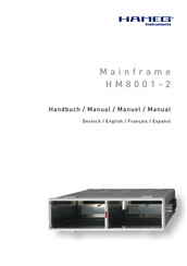 Rohde & Schwarz Hameg HM8001-2 Manual