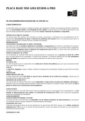 Msi AM4 B550M-A PRO Para El Usuario