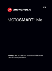 Motorola MOTOSMART Me Manual Del Usuario