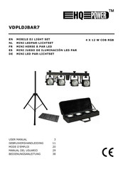 HQ-Power VDPLDJBAR7 Manual Del Usuario