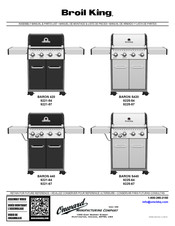 Broil King 9225-57 Manual De Armado Y Lista De Partes