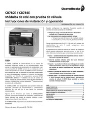 CleaverBrooks CB780E Instrucciones De Instalación Y  Operación