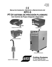 ESAB IEFC-S PT-24 Manual De Instalación, Operación Y Mantenimiento