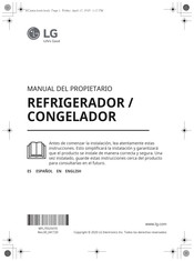LG LM57SXTAF Manual Del Propietário