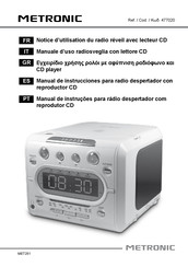 Metronic 477020 Manual De Instrucciones