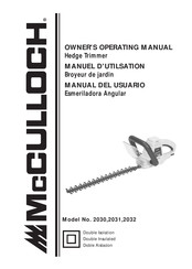 McCulloch 2030 Manual Del Usuario