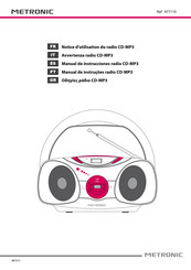 Metronic 477110 Manual De Instrucciones