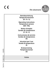 IFM Electronic TS335A Instrucciones De Servicio