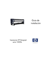 HP Designjet 10000s Serie Guia De Instalacion