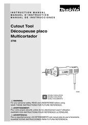 Makita 3706 Manual De Instrucciones